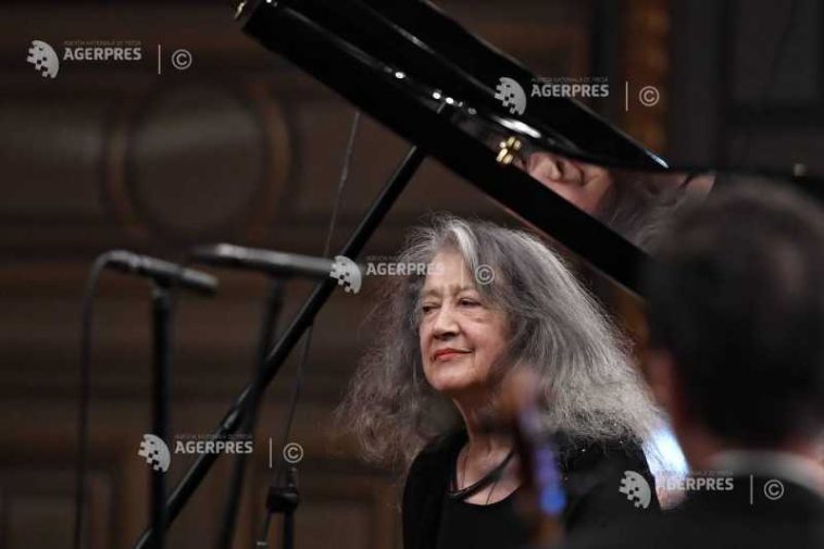 Marea pianistă Martha Argerich deschide, pe 29 septembrie, stagiunea camerală a Filarmonicii George Enescu