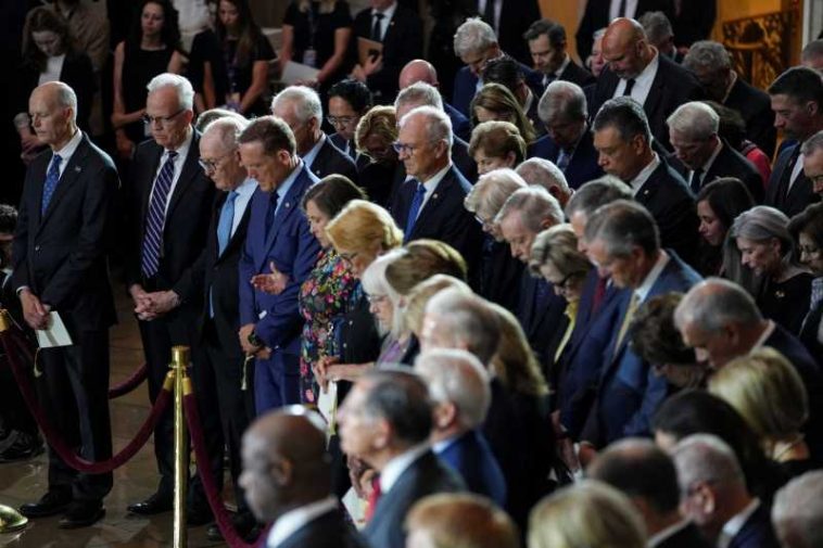 SUA: Omagiu adus senatorului american Lindsey Graham la Washington, în prezența lui Zelenski și Netanyahu