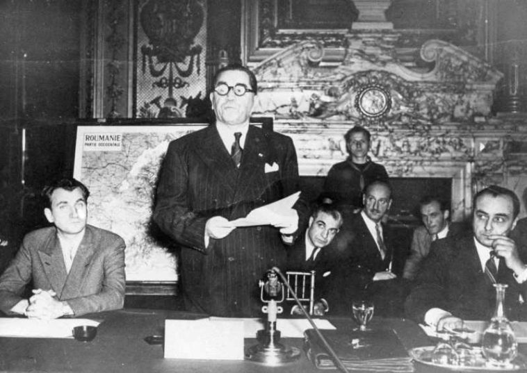 FRAGMENT DE ISTORIE: 80 de ani de la Conferința de Pace de la Paris dedicată tratatelor postbelice cu statele învinse (29 iulie)