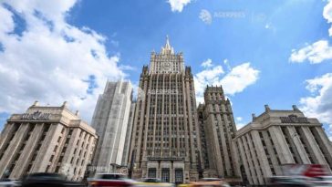 Rusia susține că acuzațiile României privind încălcarea spațiului său aerian de drone rusești sunt neîntemeiate