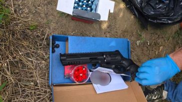 Galați: Tânăr reținut după ce ar fi tras cu o armă airsoft asupra unui bărbat, în urma unui conflict
