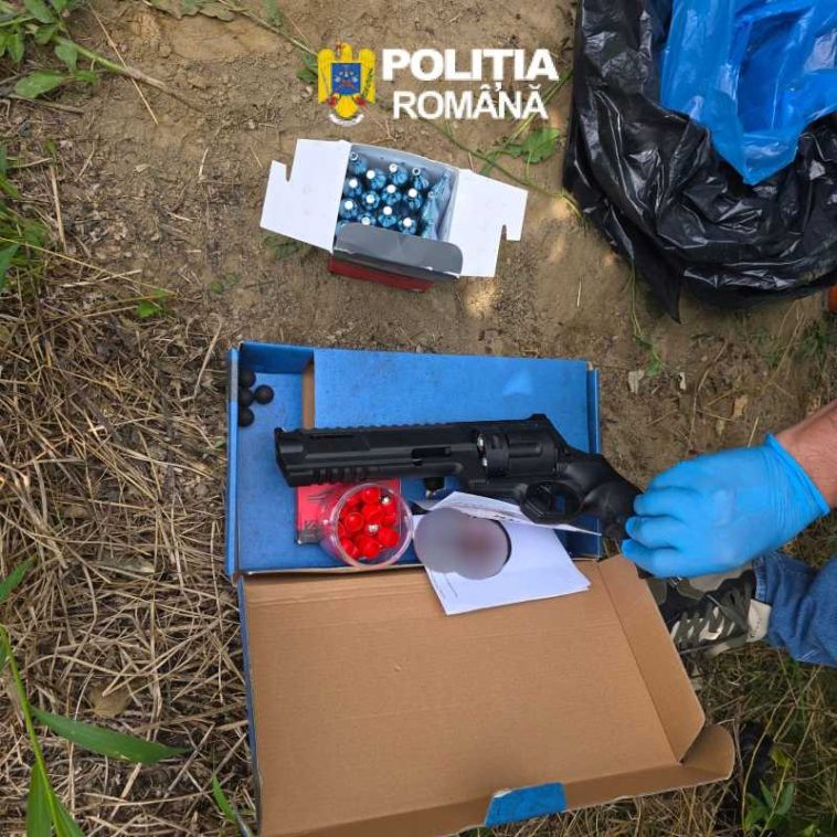 Galați: Tânăr reținut după ce ar fi tras cu o armă airsoft asupra unui bărbat, în urma unui conflict