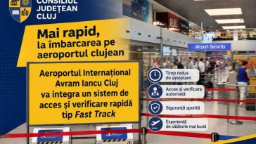 Cluj: Aeroportul ‘Avram Iancu’ va integra un sistem de acces și verificare de tip ‘Fast Track’