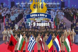Brăila: Formații militare din șapte țări participă la Festivalul Internațional al Muzicilor Militare
