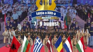 Brăila: Formații militare din șapte țări participă la Festivalul Internațional al Muzicilor Militare