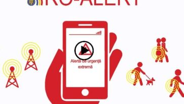 Tulcea: Mesaj RO-ALERT pentru nordul județului privind posibilitatea căderii unor obiecte din spațiul aerian