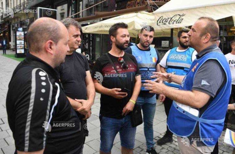 Jandarmerie: Activități preventive în Capitală, odată cu sosirea fanilor pentru meciul Beitar Ierusalim – AEK Larnaca de la Ploiești