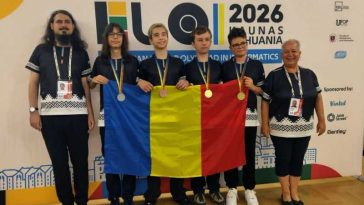 Elevii români – locul I la Olimpiada Europeană de Informatică pentru Juniori