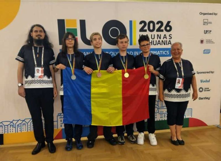 Elevii români – locul I la Olimpiada Europeană de Informatică pentru Juniori