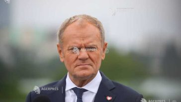 Obiectul care a căzut pe un câmp în Polonia pare să fie o rachetă rusească, susține premierul Donald Tusk