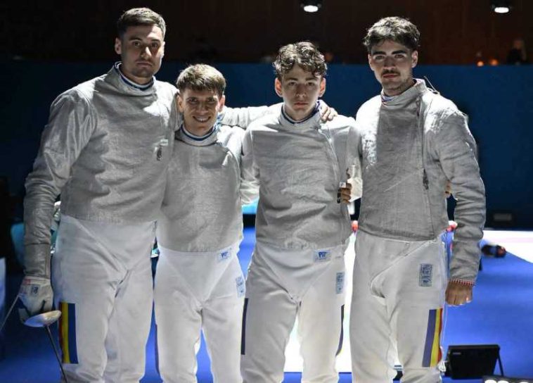 Scrimă: Echipa masculină de sabie a României, medaliată cu bronz la Mondialele de la Hong Kong