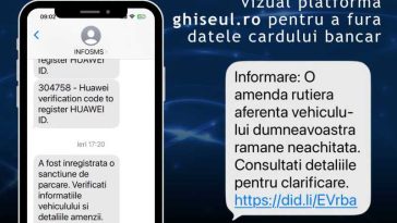 DNSC: Continuă campania frauduloasă prin SMS în care infractorii se folosesc de identitatea Ghiseul.ro