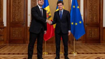 Președintele Nicușor Dan l-a primit pe premierul Republicii Moldova: Am reconfirmat sprijinul ferm pentru parcursul european