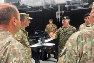 Șeful Comandamentului Aliat Întrunit pentru Sprijin și Facilitarea Acțiunilor din cadrul NATO, în vizită în România