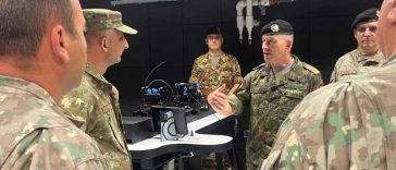 Șeful Comandamentului Aliat Întrunit pentru Sprijin și Facilitarea Acțiunilor din cadrul NATO, în vizită în România