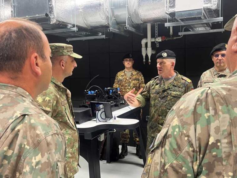 Șeful Comandamentului Aliat Întrunit pentru Sprijin și Facilitarea Acțiunilor din cadrul NATO, în vizită în România