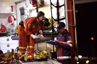 Argeș: Un microbuz de transport persoane, implicat într-un accident în Câmpulung; a fost activat Planul Roșu de Intervenție
