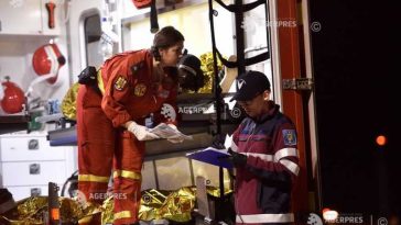 Argeș: Un microbuz de transport persoane, implicat într-un accident în Câmpulung; a fost activat Planul Roșu de Intervenție