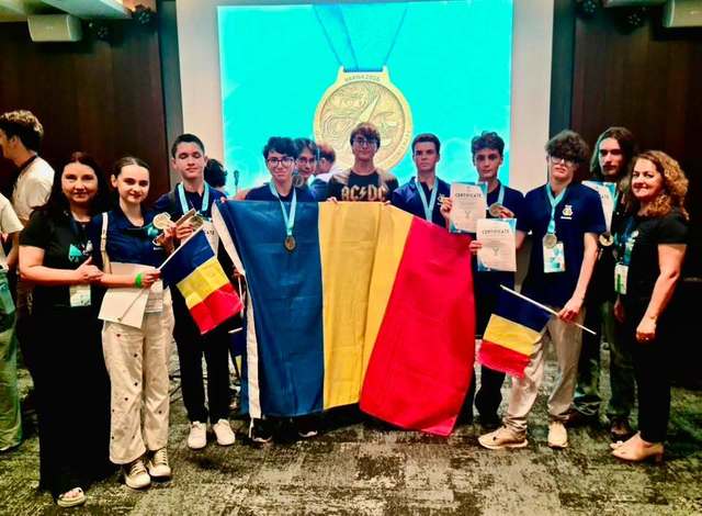 România a obţinut cinci medalii de aur, trei de argint şi locul I pe naţiuni, la Olimpiada Europeană de Geografie