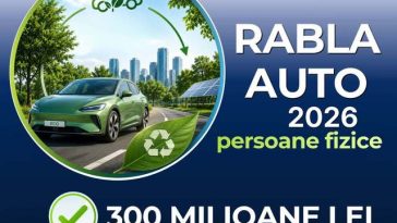 AFM: Demarează sesiunea de înscriere a persoanelor fizice în cadrul Programului Rabla Auto 2026 / Suma alocată este de 300 de milioane de lei