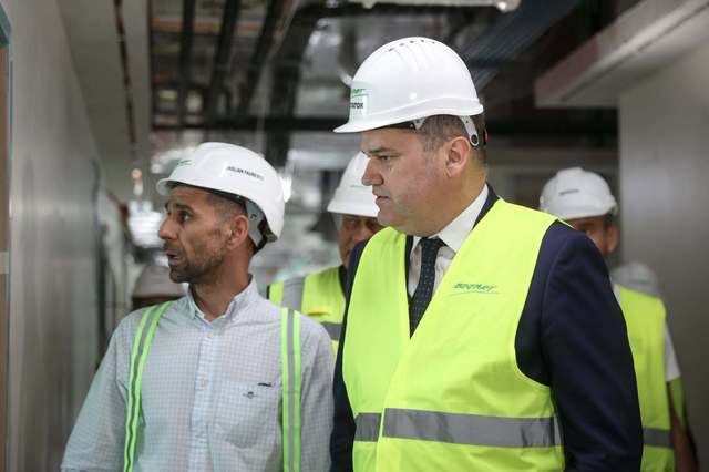 Ministrul interimar al Sănătăţii, Cseke Attila a vizitat şantierul noului Centru de Diagnostic şi Tratament al Tuberculozei Zerlendi, din cadrul Institutului “Marius Nasta”: Lucrările au ajuns la un stadiu de execuţie de 89%