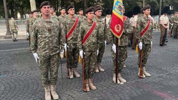 Armata României prezentă la parada militară de Ziua Naţională a Franţei