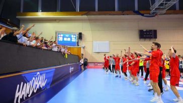 Handbal masculin: România – Ungaria, scor 28-41, la CE U20, de la Cluj-Napoca şi Turda; tricolorii vor juca pentru locurile 9-16