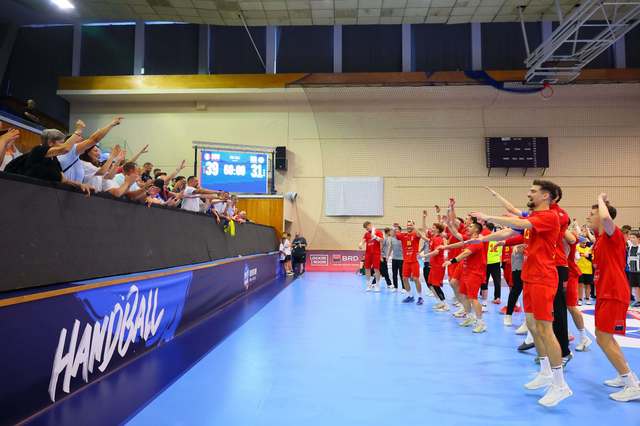 Handbal masculin: România – Ungaria, scor 28-41, la CE U20, de la Cluj-Napoca şi Turda; tricolorii vor juca pentru locurile 9-16