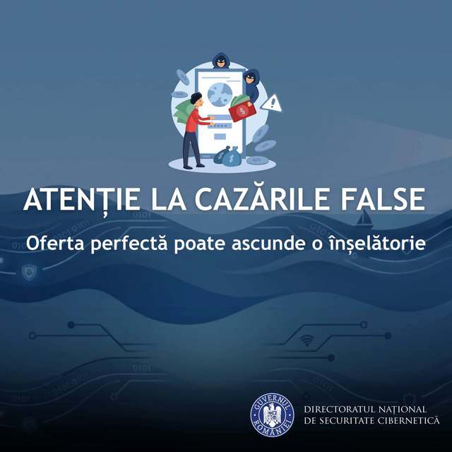 Avertisment DNSC: Înainte de a rezerva vacanţa, verifică atent oferta / Oferta perfectă poate ascunde o înşelătorie