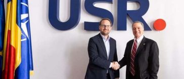 Preşedintele USR, Dominic Fritz, întâlnire cu Darryl Nirenberg, ambasadorul SUA în România: Am purtat o lungă discuţie deschisă despre situaţia politică actuală, despre statul de drept în România şi despre valorile care ne leagă