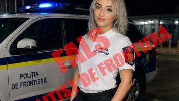 Poliţia de Frontieră avertizează asupra unor postări făcute de pe conturi cu numele Cristina Anghel: Persoana asociată nu are calitatea de poliţist de frontieră / Materiale generate prin intermediul inteligenţei artificiale