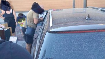 Sugar care a rămas blocat într-o maşină din Piteşti, salvat de poliţiştii locali / În 11 minute de când echipajul a fost alertat, copilul a fost scos şi nu a avut nevoie de îngrijiri medicale