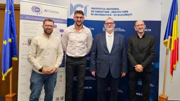 Dr. ing. Adrian-Victor Vevera, directorul general ICI București, în întâlnire cu Radu Brașoveanu din PPC România pentru pregătirea memorandumului de cooperare