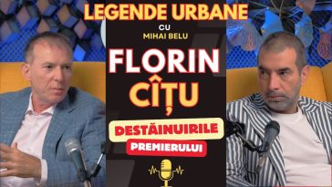 Florin Cîțu la „Legende Urbane” cu Mihai Belu: dezvăluiri despre putere, economie și România ultimilor ani