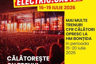 Festivalul Electric Castle – Opriri suplimentare ale unor trenuri CFR Călători la Bonţida