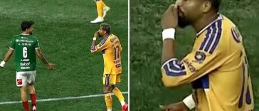 Mexic: La primul meci al sezonului, un jucător de la Tigres a fost eliminat pentru că şi-a acoperit gura în timp ce vorbea cu un adversar