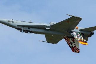 Ministerul Apărării Naţionale: Şapte aeronave F-18M Hornet ale Forţelor Aeriene Spaniole au sosit la Baza Aeriană 86 Borcea pentru a prelua misiunile de Poliţie Aeriană / Militarii români au încheiat misiunea de Poliţie Aeriană din statele baltice