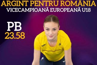Atletism: Carolina Pungă, vicecampioană europeană de junioare la doar 15 ani