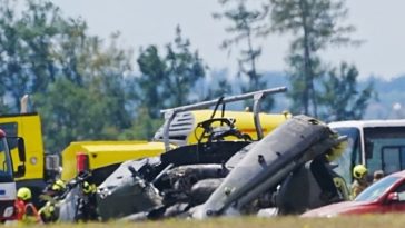 Un militar mort şi alţi trei răniţi în sud-estul Cehiei, într-un accident de elicopter pe a 22-a bază aeriană, la Namest nad Oslavou, la sud-est de Praga. Nicio informaţie despre soarta unui al cincilea militar care se afla la bordul elicopterului de tip