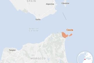 Câte persoane au intrat în Ceuta? Estimarea spaniolă că sunt peste 49.000 de persoane a fost ştearsă de pe site-ul Departamentului pentru Securitate Naţională
