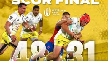 Rugby: România a fost învinsă de Chile, scor 48-31, în primul meci din World Rugby Nations Cup