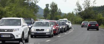 Infotrafic: Aglomerație pe Valea Prahovei și de la Constanța spre București