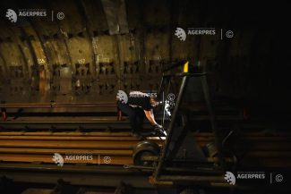 Metrorex înlocuiește 15 kilometri de șină în cadrul programului de mentenanță preventivă