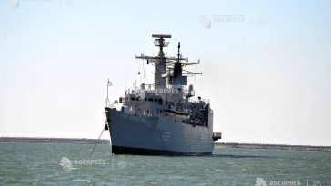 Constanța: Fregata ‘Regele Ferdinand’ și un vânător de mine participă la exercițiul multinațional BREEZE, desfășurat pe Marea Neagră