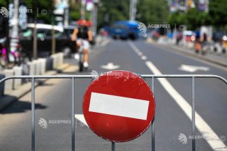 Brigada Rutieră: Trafic auto restricționat pe bulevardul Basarabia, pentru prevenirea riscului de prăbușire a șoselei
