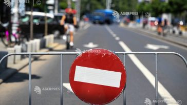 Brigada Rutieră: Trafic auto restricționat pe bulevardul Basarabia, pentru prevenirea riscului de prăbușire a șoselei