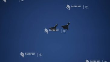 MApN: Dronă în proximitatea spațiului aerian național; au fost ridicate de la sol două avioane de luptă