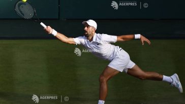 Tenis: Djokovic, ‘foarte mândru că a terminat învingător’ în sfertul de finală maraton de la Wimbledon