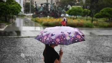 Meteo București: Averse și intensificări ale vântului vineri după-amiaza