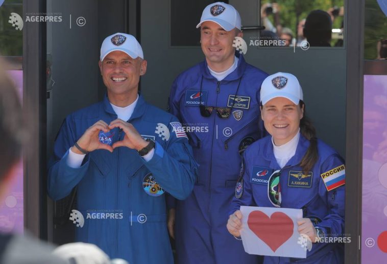 Rusia a lansat un echipaj ruso-american către Stația Spațială Internațională